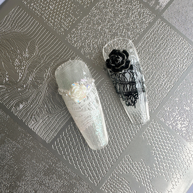 Nail Art Denim - XMQ NAIL ART STEMPELING PLATEN KANT