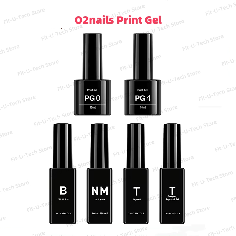 Peel Off Base Coat - O2nails Print Gel voor nagelprinter Speciale