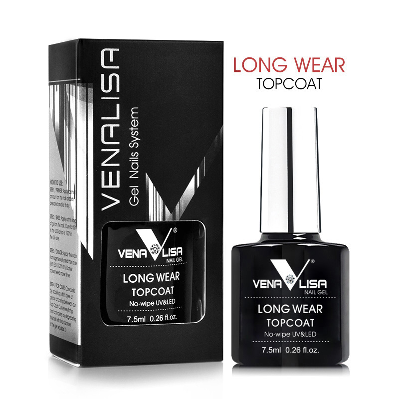 Peel Off Base Coat - Venalisa Long Wear Top Coat Gehard