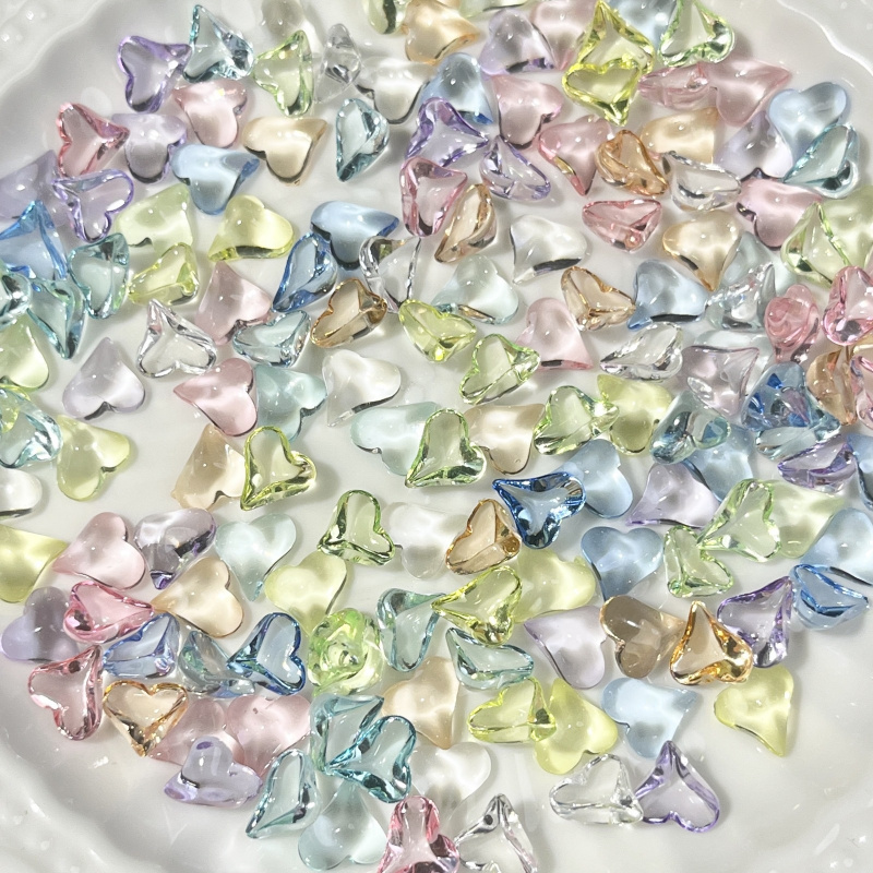50 stuks Glanzende Hartvormige - Nail Art Lotso recensie en prijs