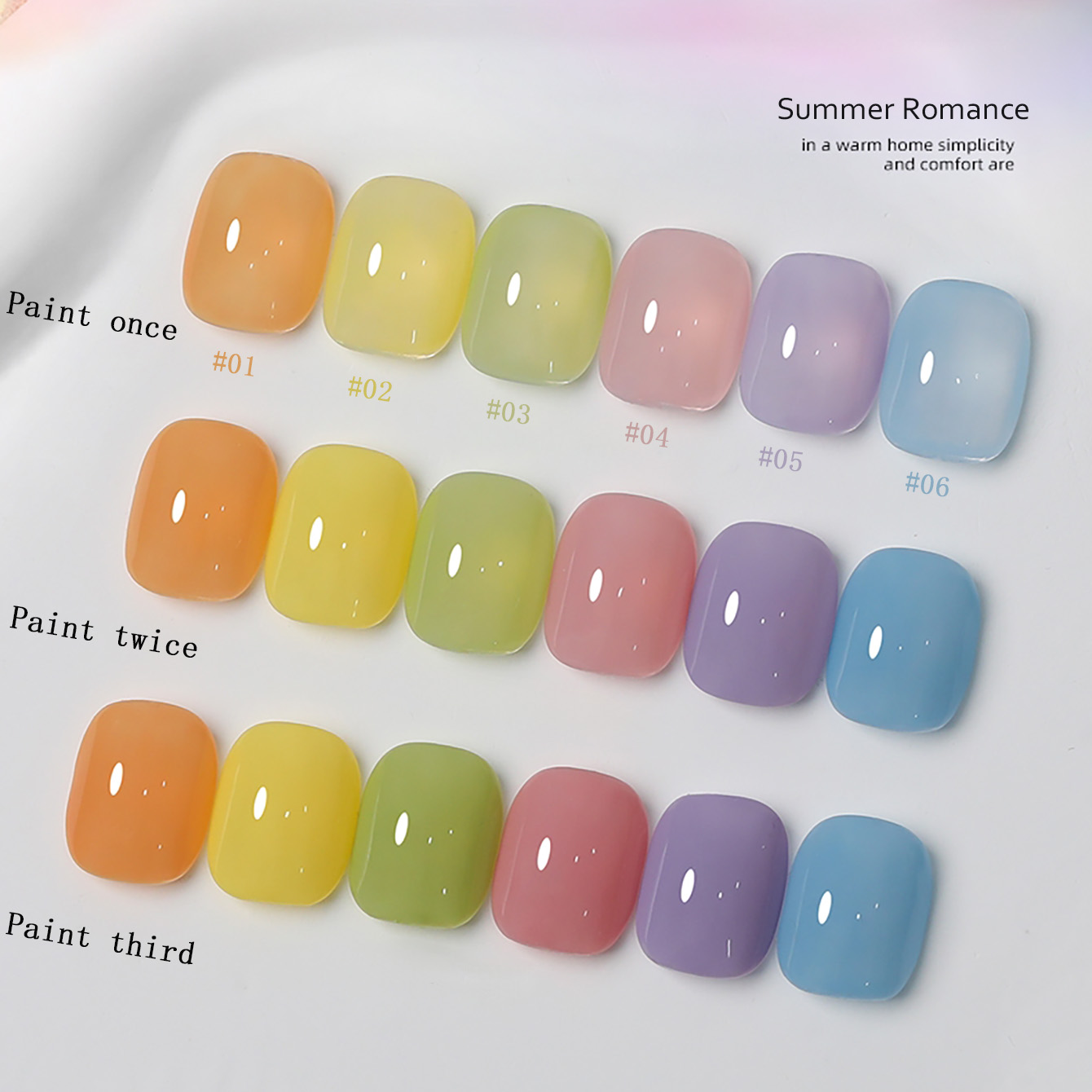 SHAKA 1-6pcs Romantische Macar - Nail Art Valentines Day recensie en prijs