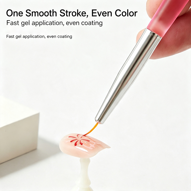 5 stuks roze transparante nage - Nail Art Pink Soft recensie en prijs