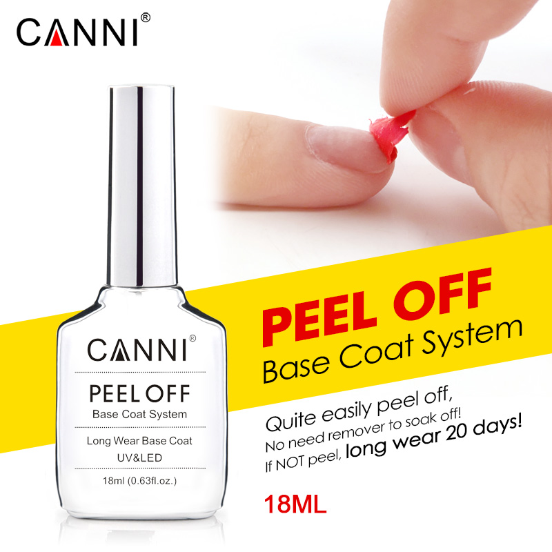 Canni 18ml Diamond Nowipe Top  - Peel Off Base Coat recensie en prijs