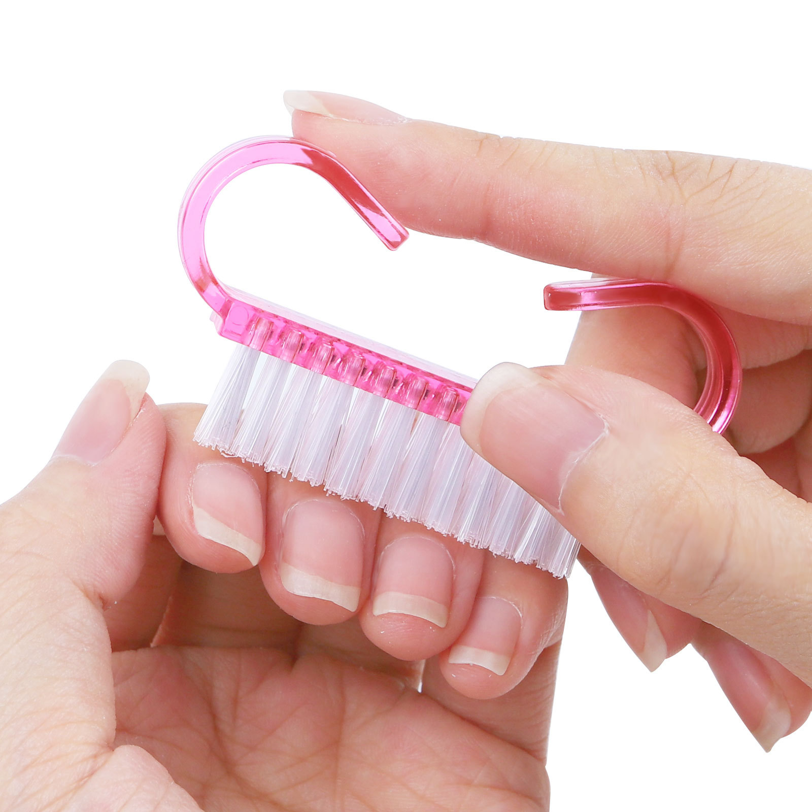 1/5/20 Stuks Acryl Nagelborste - Nail Art Pink Soft recensie en prijs