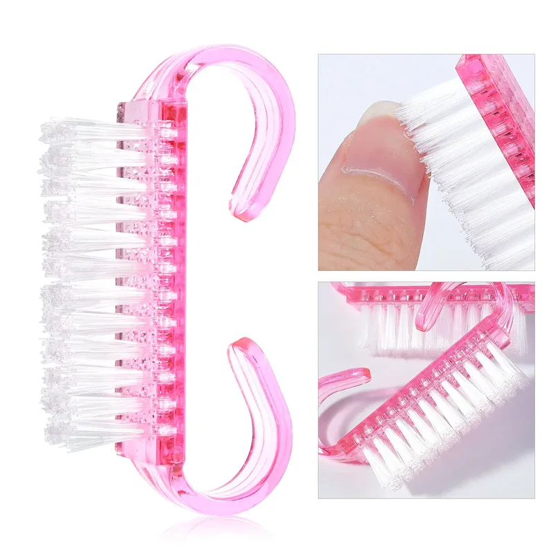 Acryl nagelborstel roze kleur  - Nail Art Pink Soft recensie en prijs