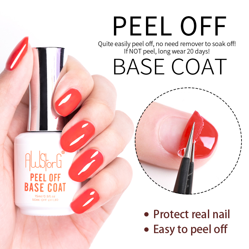 AWStorG 15ML Peel Off Basislaa - Peel Off Base Coat recensie en prijs