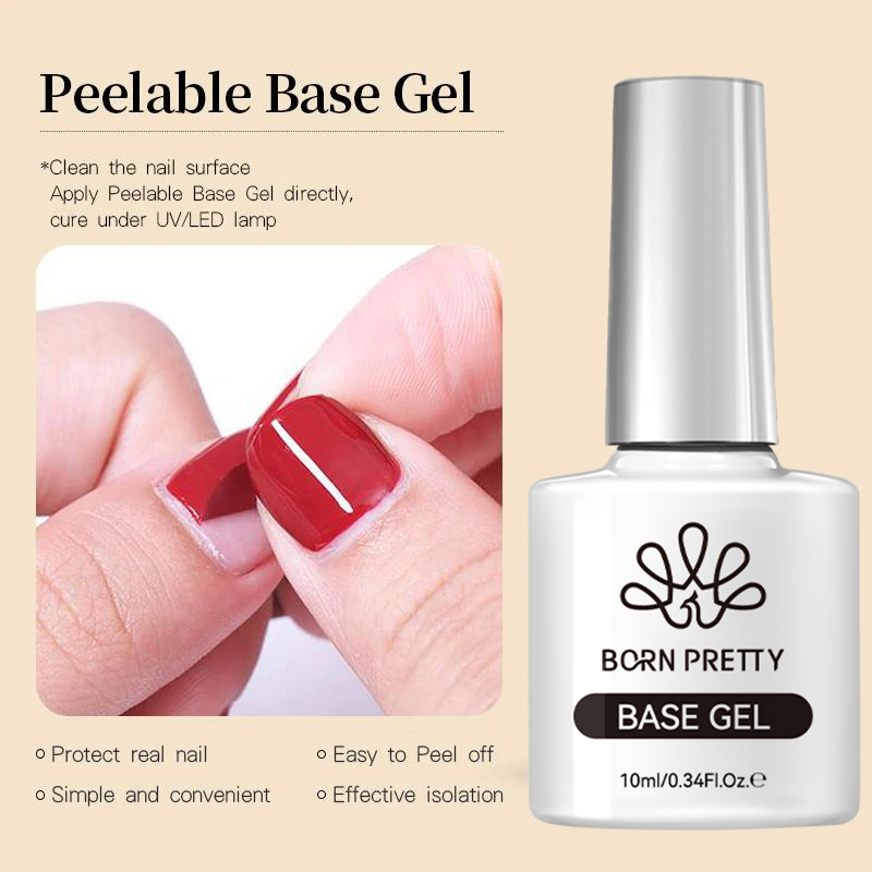 BORN PRETTY Peel Off Base Gel  - Peel Off Base Coat recensie en prijs