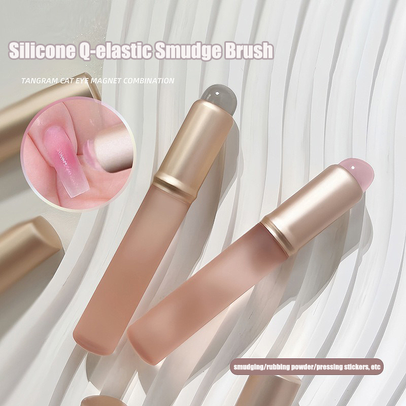 Roze siliconen nagelkunstborst - Nail Art Pink Soft recensie en prijs