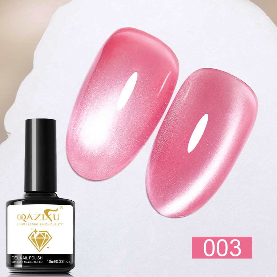 Roze Cat Eye Gel Nagellak Semi - Nail Art Valentines Day recensie en prijs
