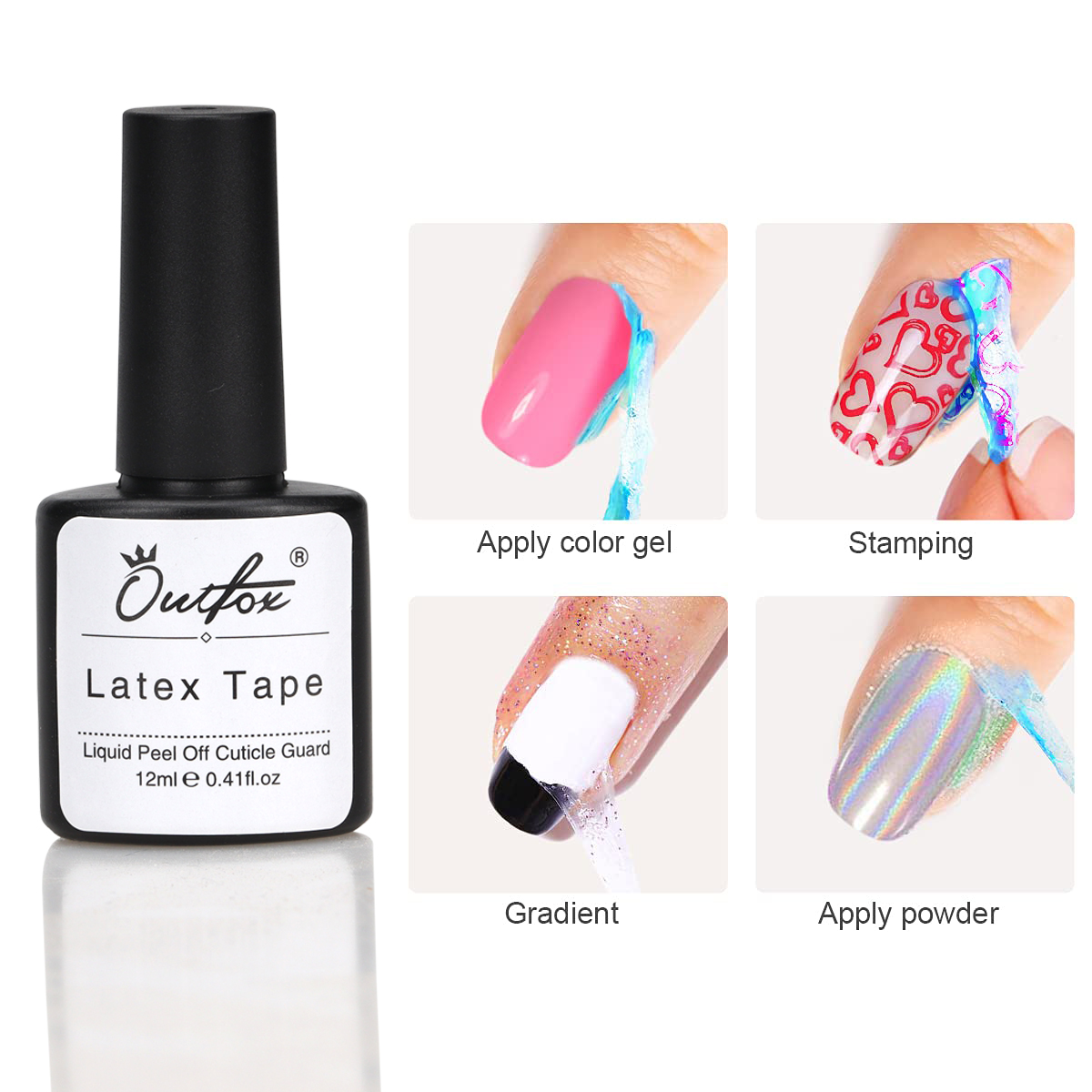 12ML Nagellak Afpelbare Vloeib - Peel Off Base Coat recensie en prijs