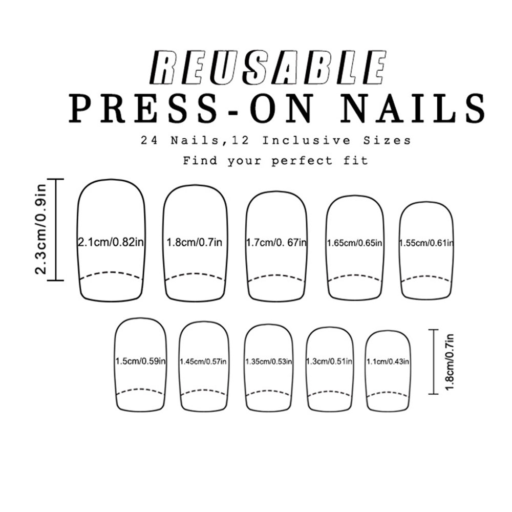 24 stks/set kleurrijke nepnage - Nail Art Red recensie en prijs